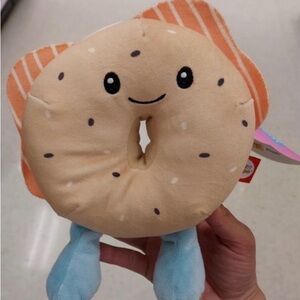 Gigglescape 6'' Bagel and Lox Plush